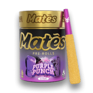 Purple Punch mates, muha mates, muha meds mates, mates pre rolls, muha mates pre rolls, muha pre rolls, infused mini joint, infused mini joints, muha meds flavors, muha meds thc percentage, muhas flavors,