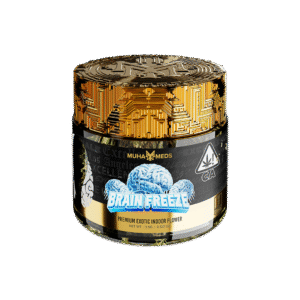 Brain Freeze muha meds flower, muha meds flower, muha meds thca, muha meds 3.5, muha meds indica, indica flower black,