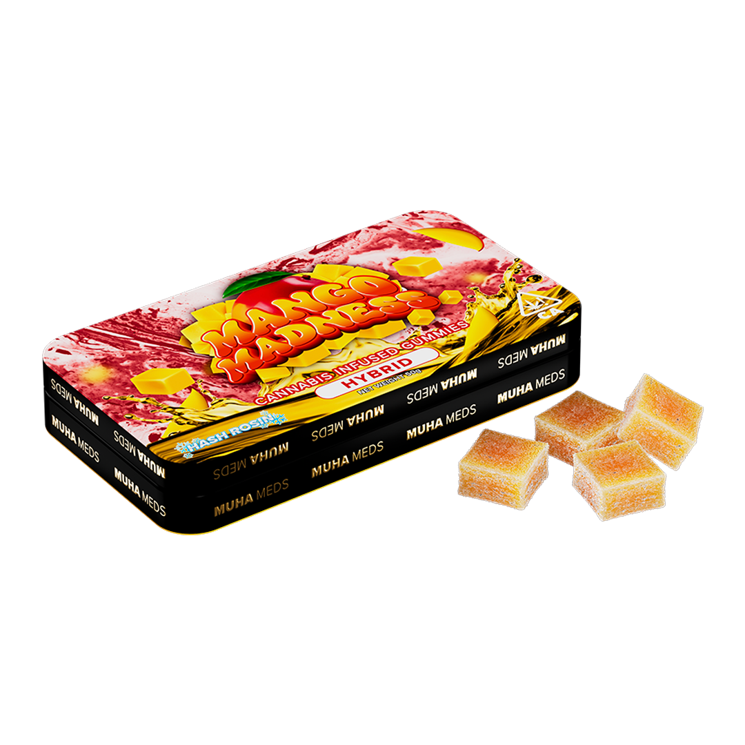 Mango Madness, muha meds edibles, muha meds gummies, muha edibles, muha gummies, muha med gummies,