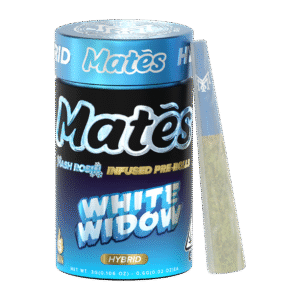 White Widow mates, muha mates, muha meds mates, mates pre rolls, muha mates pre rolls, muha pre rolls, infused mini joint, infused mini joints, muha meds flavors, muha meds thc percentage, muhas flavors,